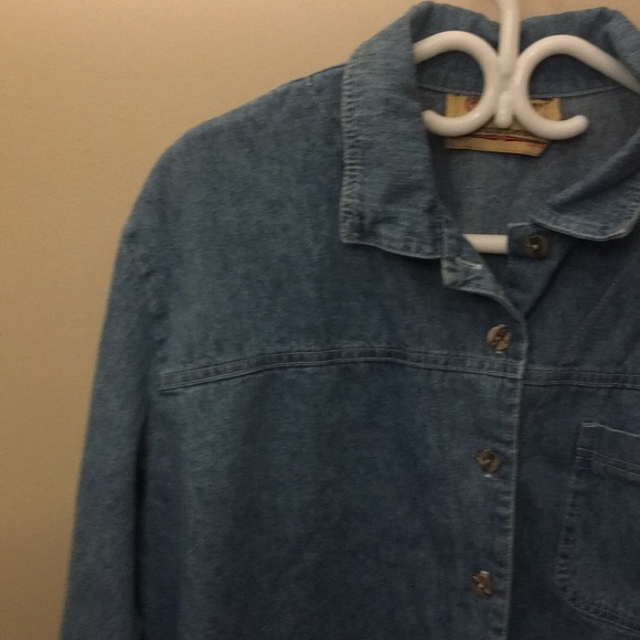 Vintage Denim Button-down - Picture 2 of 6